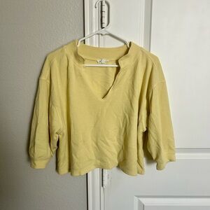 Blu Pepper Boutique Yellow Top